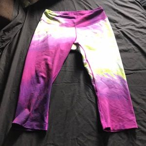 Reebok workout capris